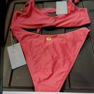 Bikini Set with Gold Accent